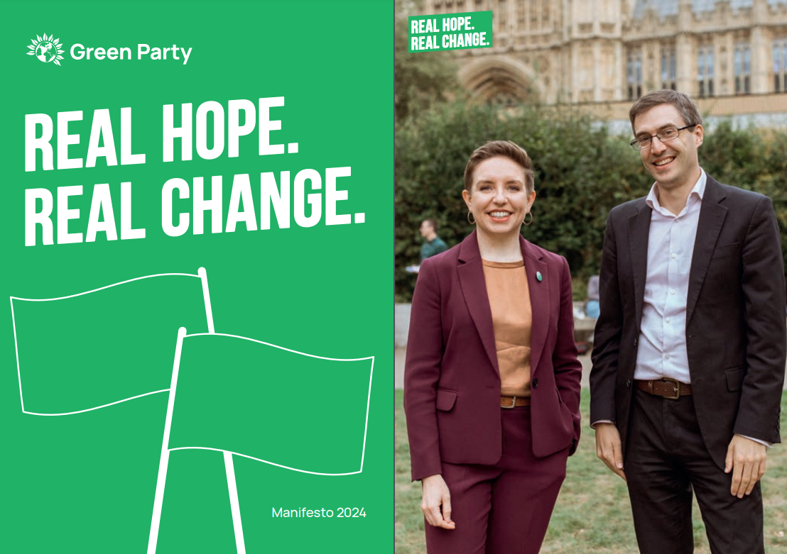 An In-Depth Analysis of the Green Party's 2024 General Election Manifesto