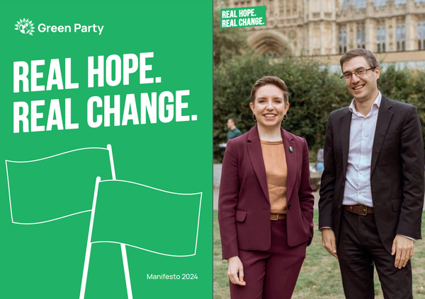 Green Party's 2024 General Election Manifesto
